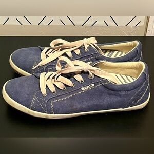 Taos Star Sneakers in Blue Wash Canvas